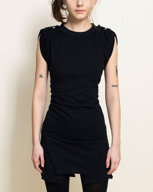 Karlaidlaw - Black Zipper Dress