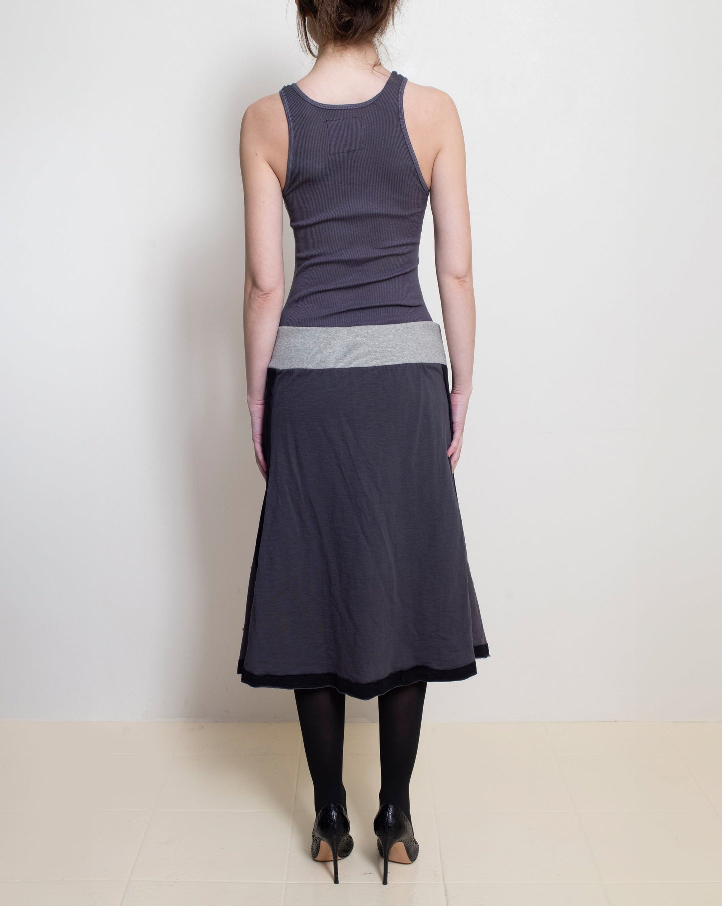 Charcoal T Skirt