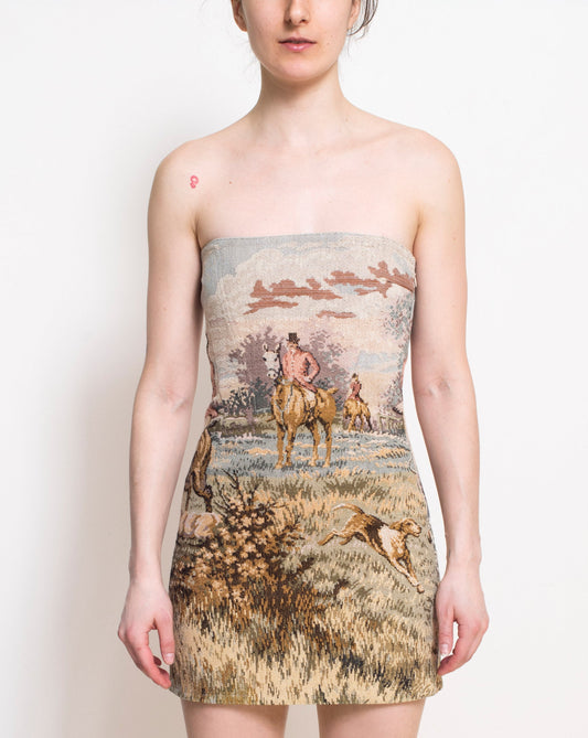 Equestrian Tapestry Dress