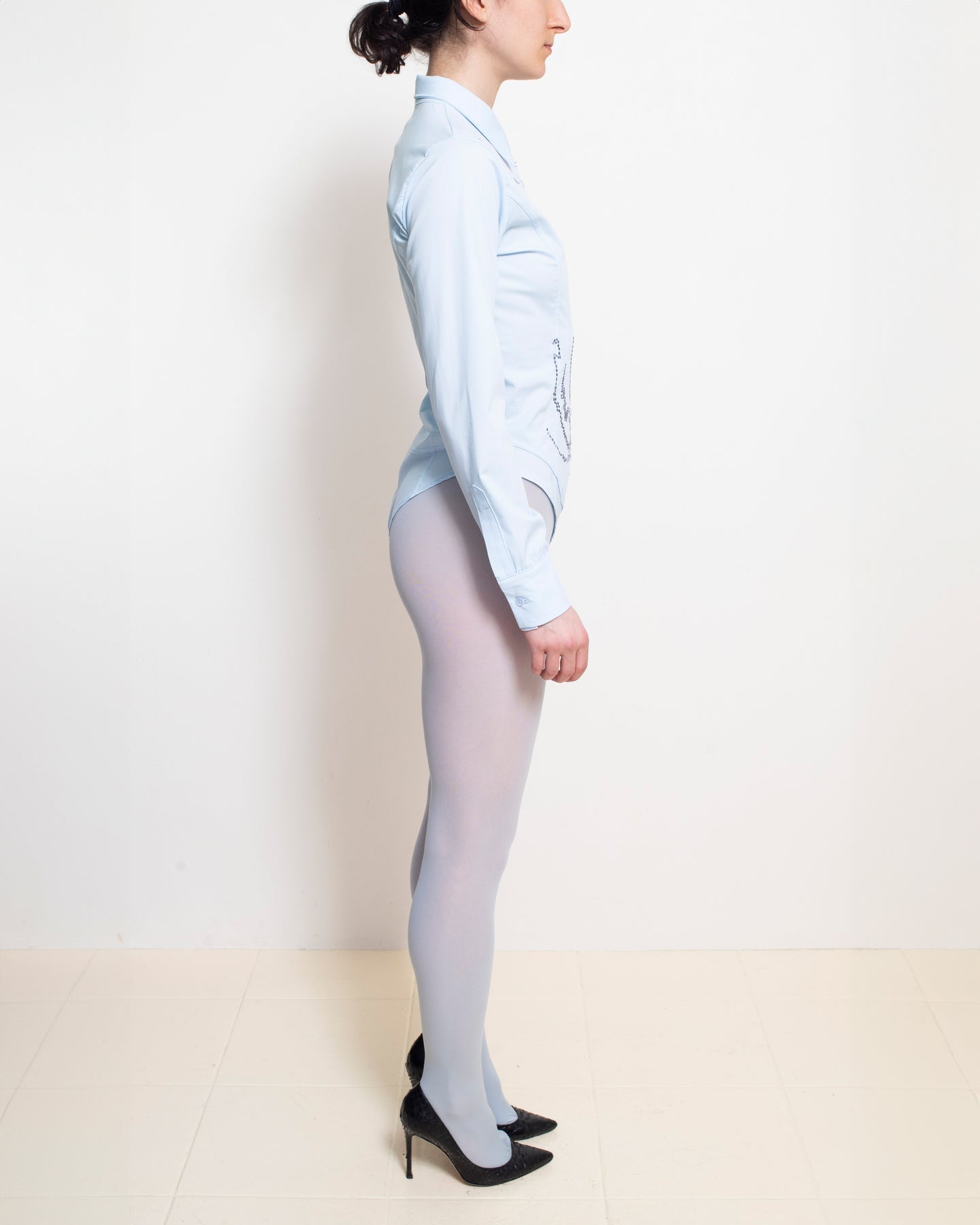 Dove Blue Tights