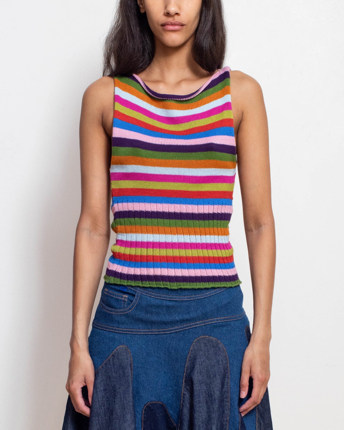 Knitted Ribwaist Tank