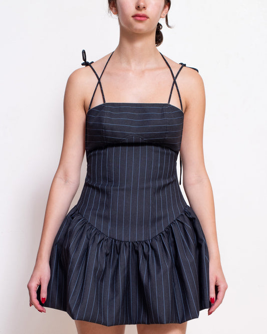 Drop-Waist Mini Dress
