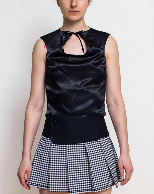 Black Bow Top