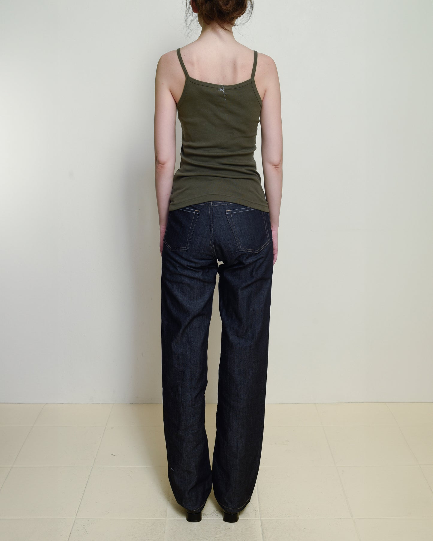 Khaki Logo Camisole