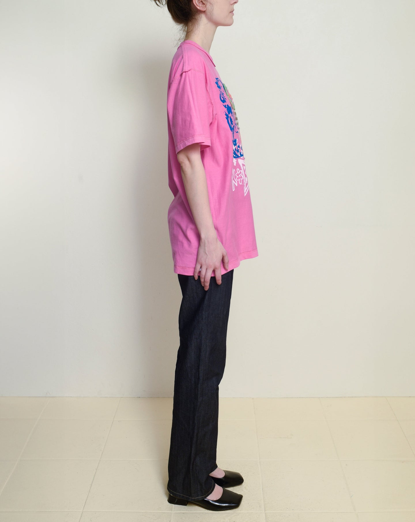 Pink Patchwork T-Shirt