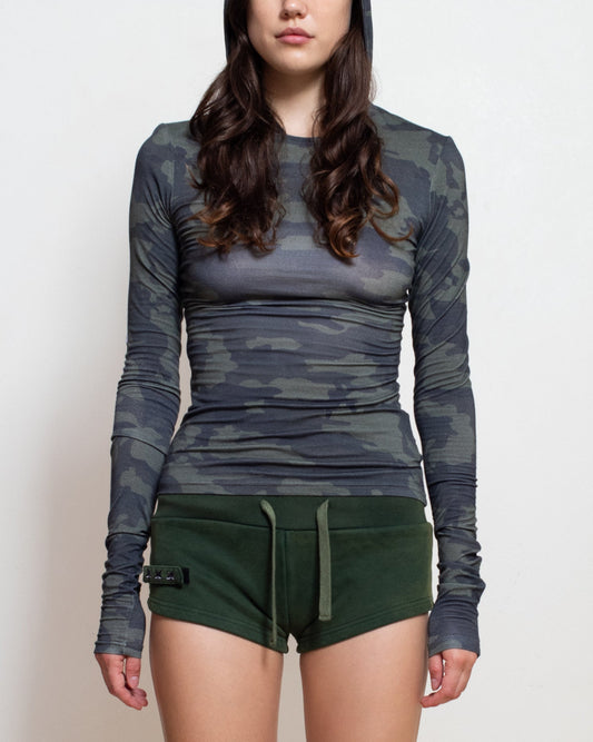 Bella Top in Camo