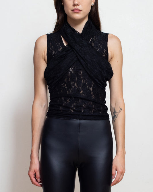 Black Lavender Top