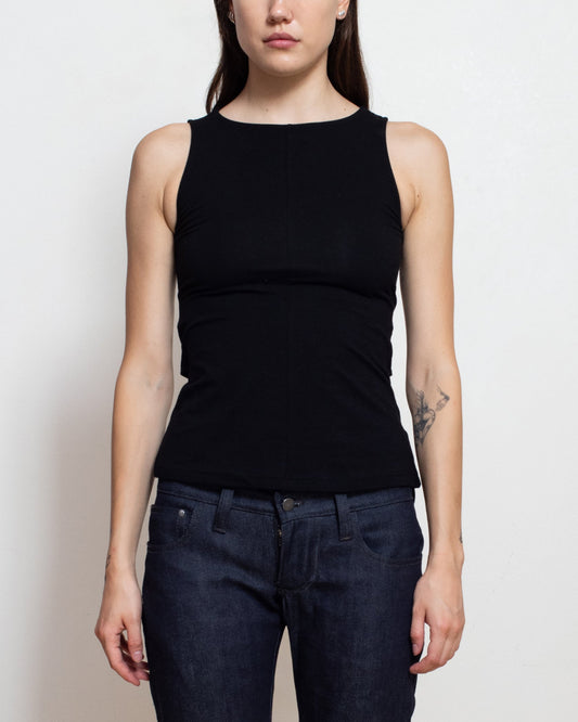 Black Backbite Top