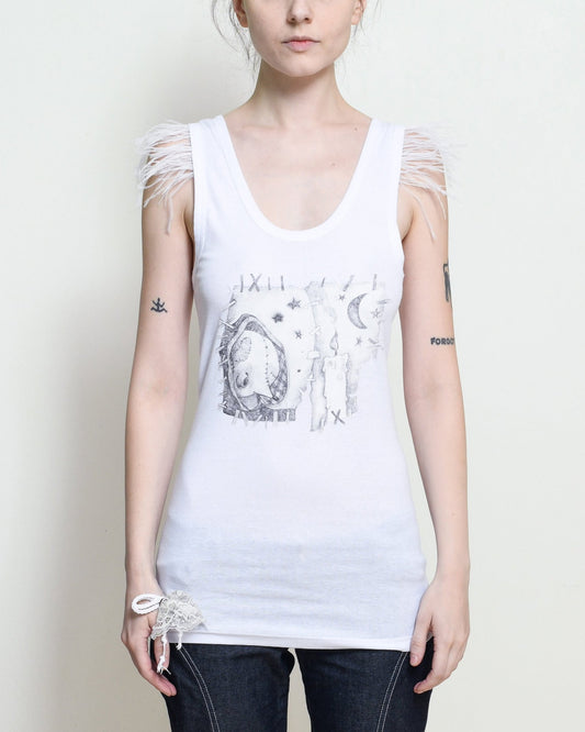 White Rat Angel Top