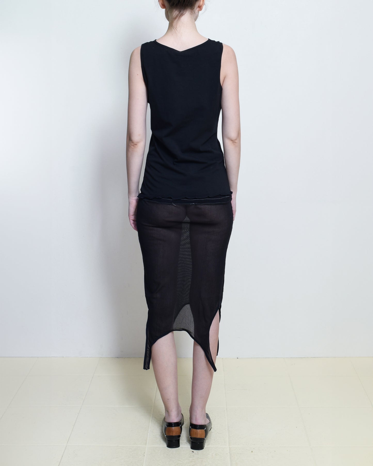 Mirror I Black Tank Dress