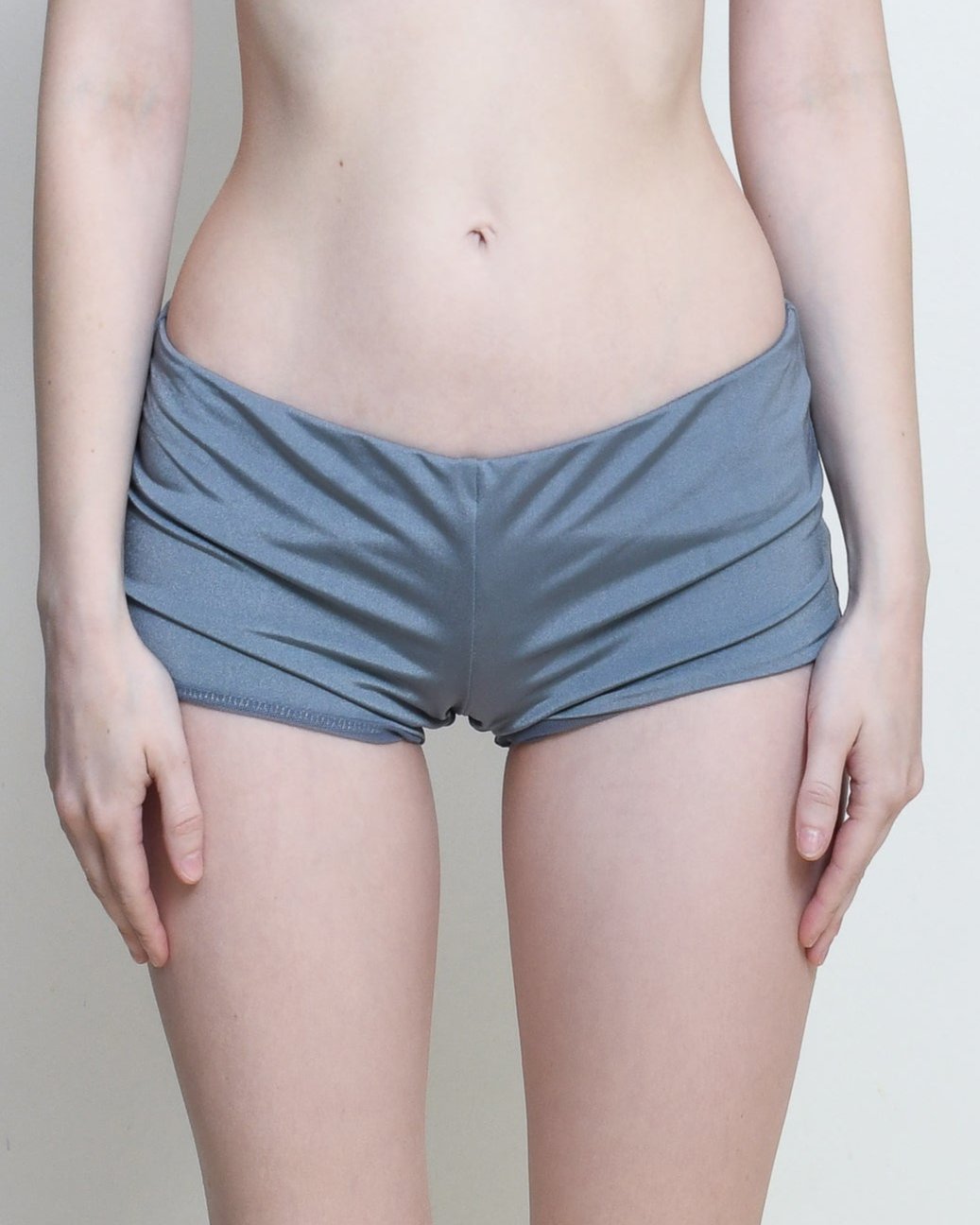 Slate Grey Bikini Shorts