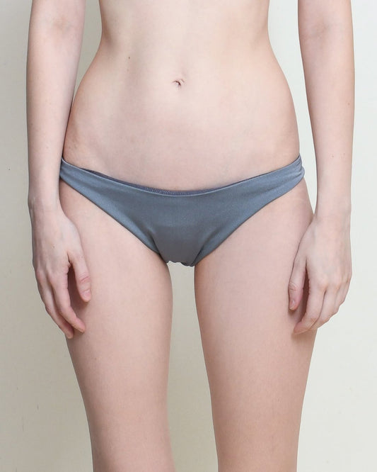 Slate Grey High Rise Bikini Bottoms