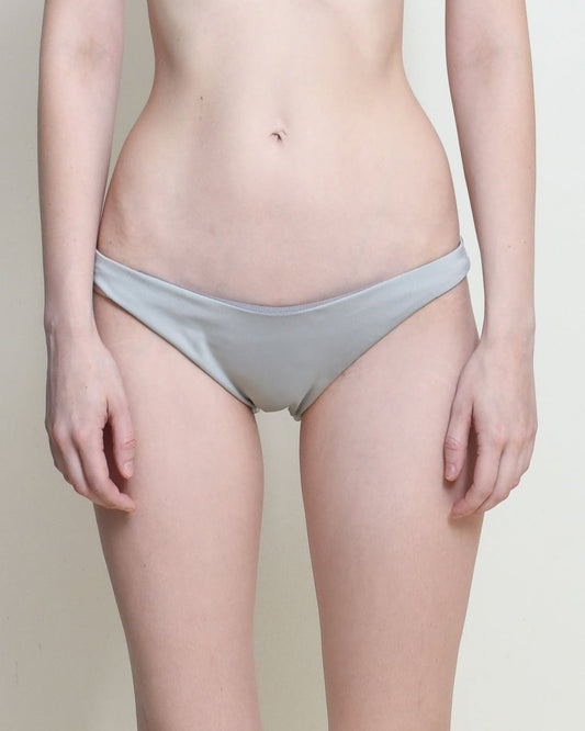 Mist Grey High Rise Bikini Bottoms