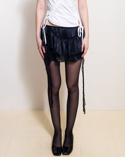 Black Lola Mini Skirt