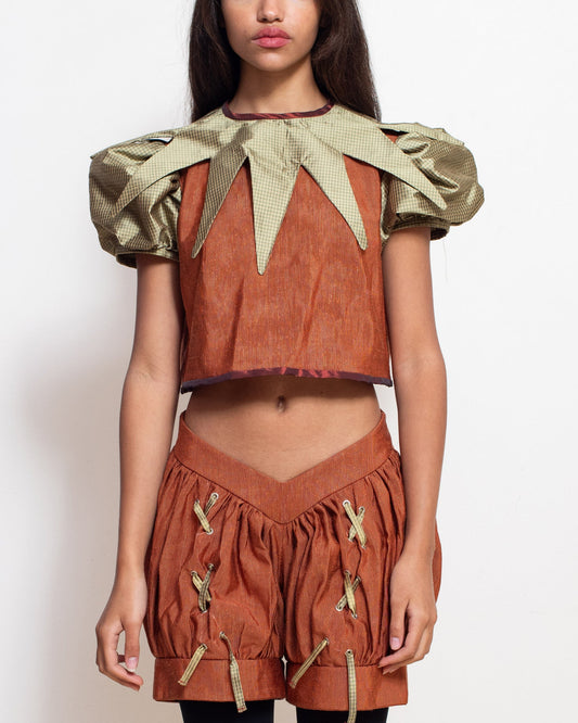 Pumpkin Jacket and Shorts