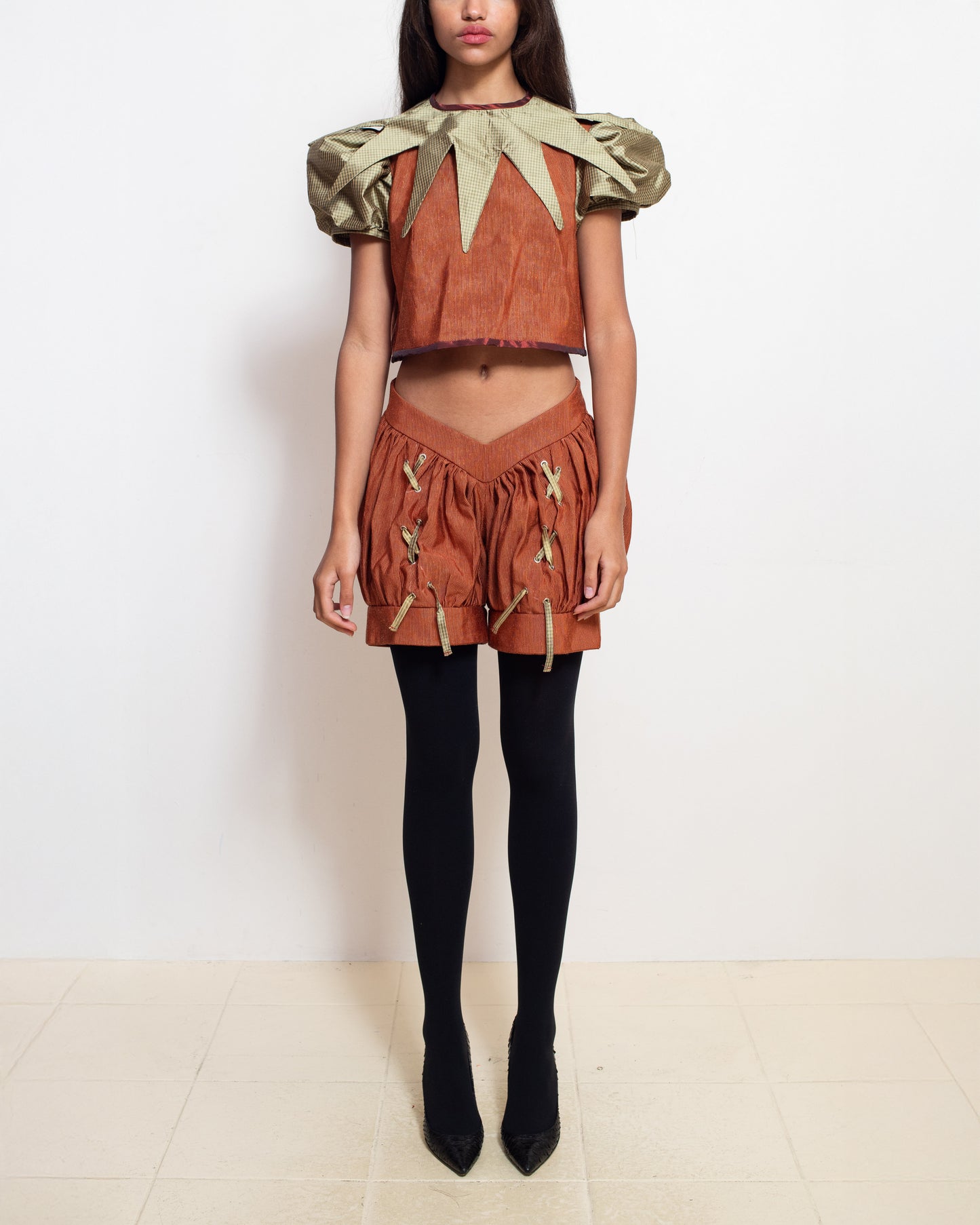 Pumpkin Jacket and Shorts