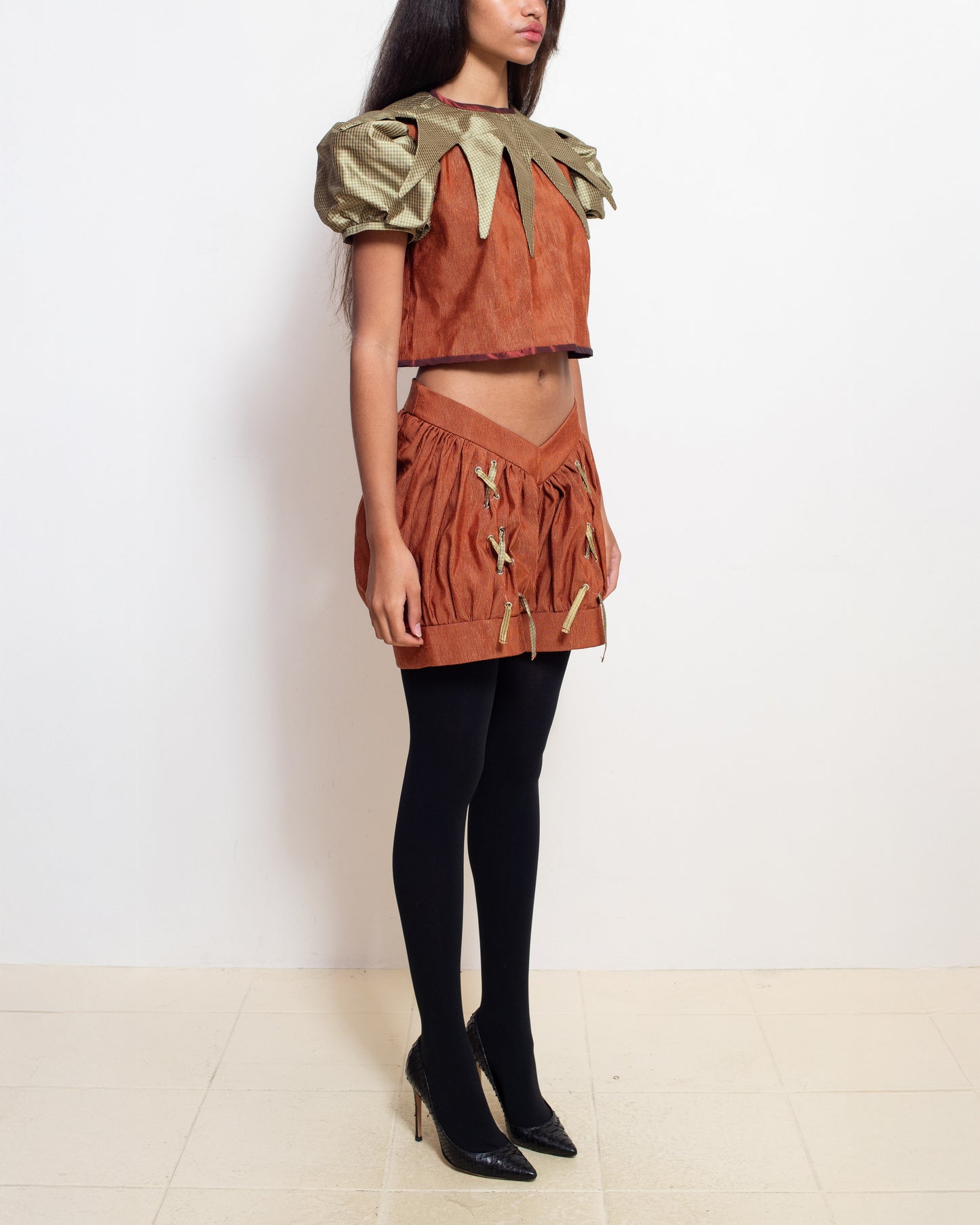 Pumpkin Jacket and Shorts