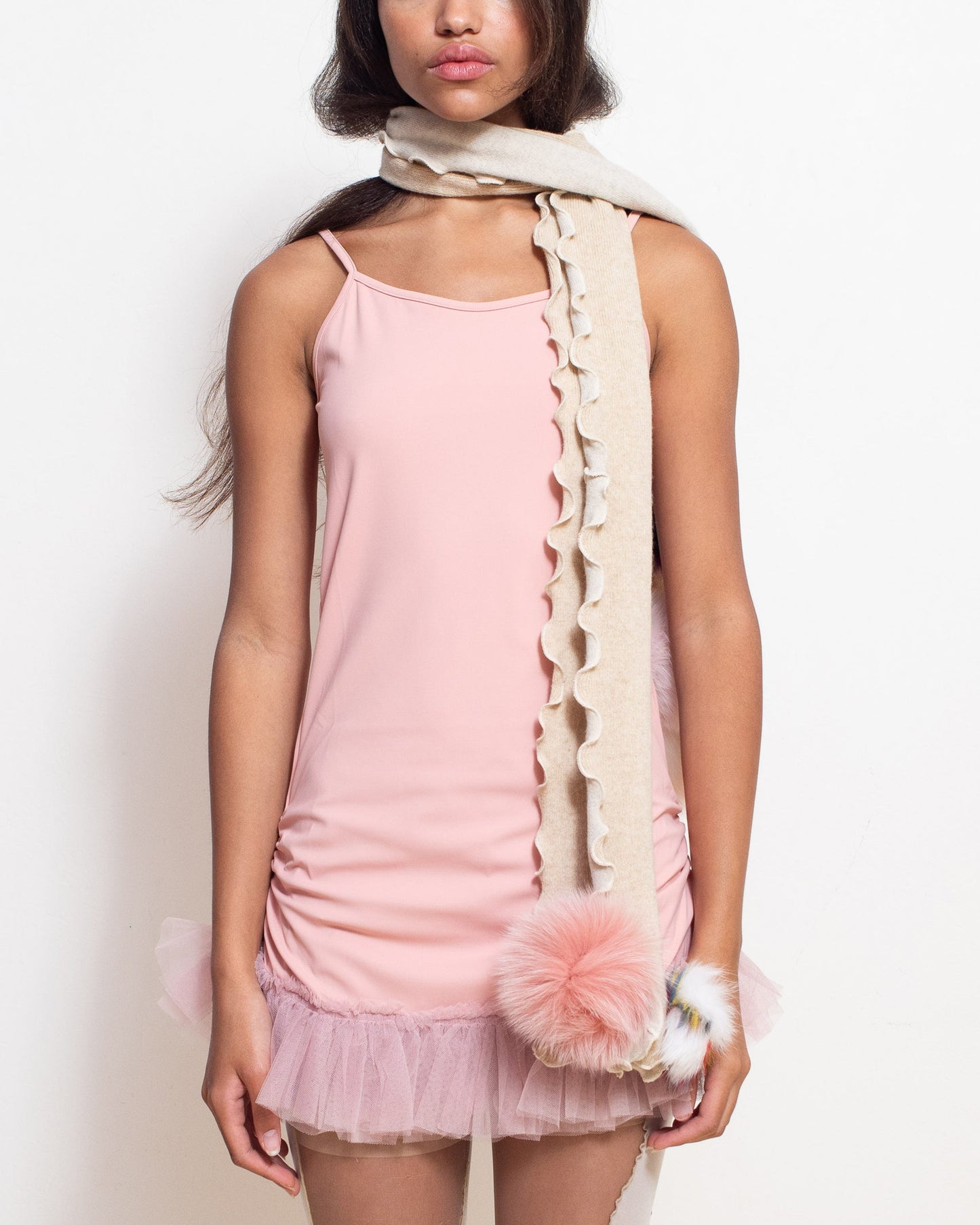 Pom Pom Scarf