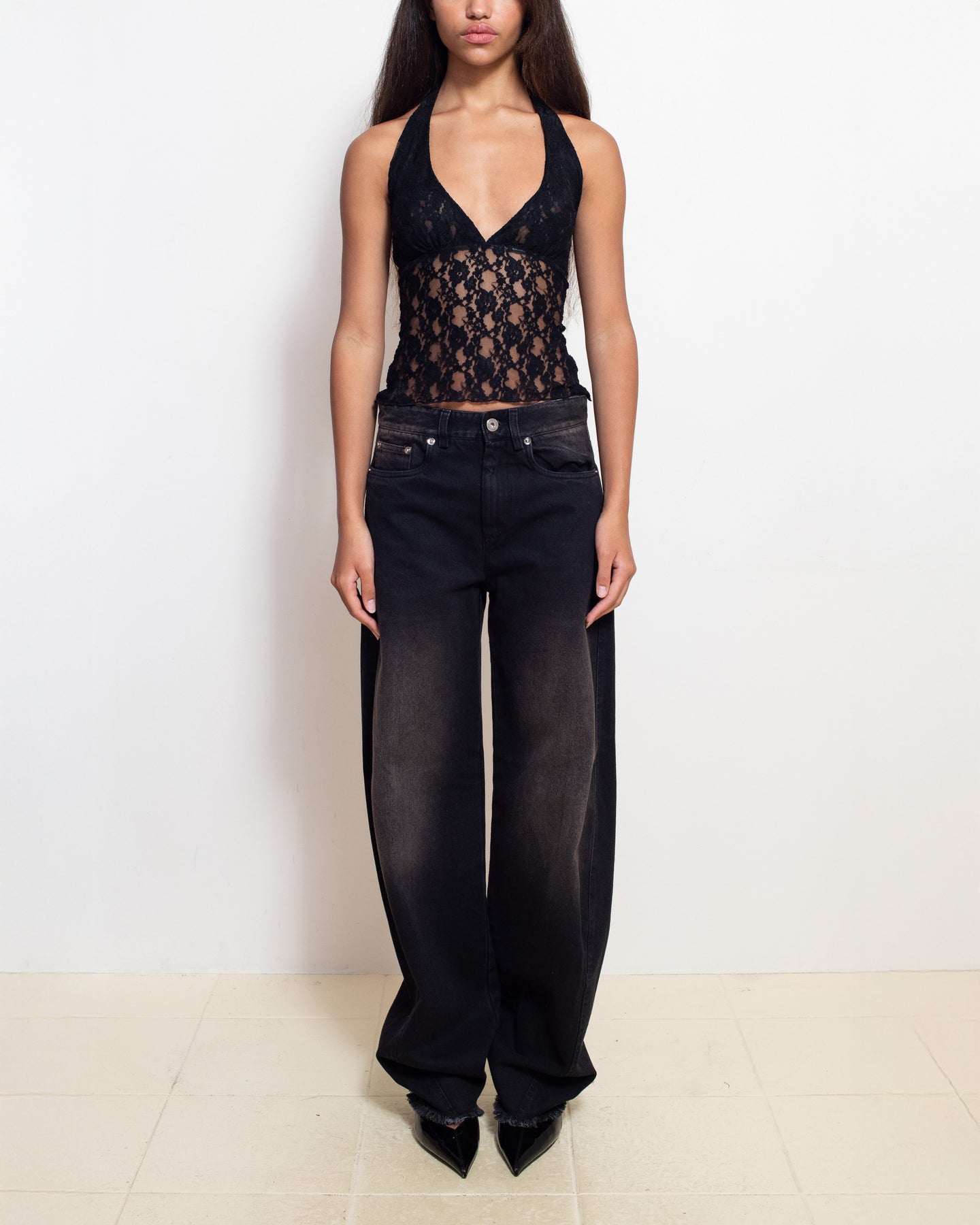 Midnight Lace Aurora Top