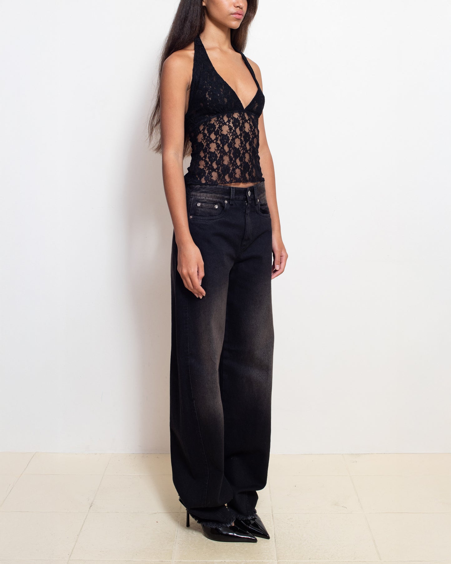 Midnight Lace Aurora Top