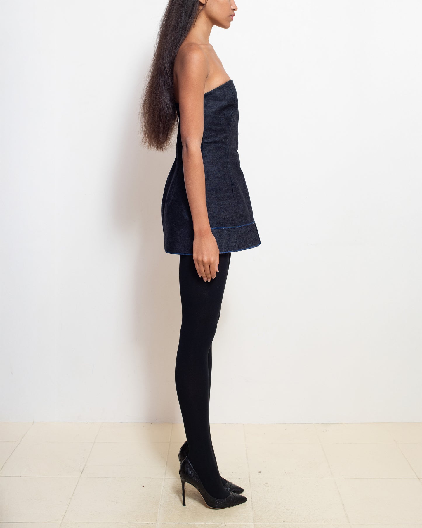 1793 Pleated Mini Dress