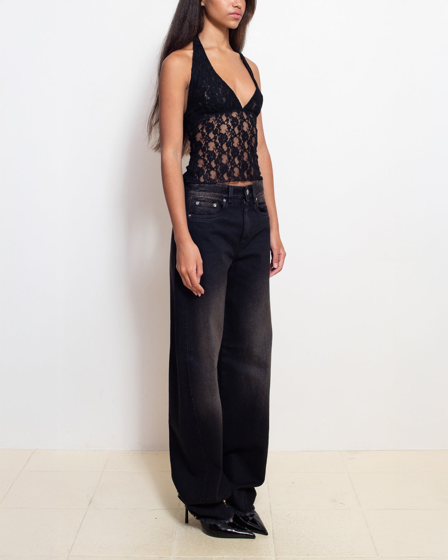 Midnight Lace Aurora Top