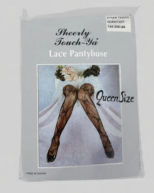 Classic Lace Pantyhose