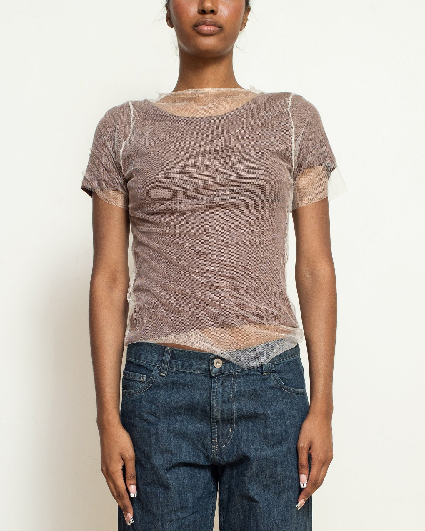 Mycelia Tulle Short Sleeves