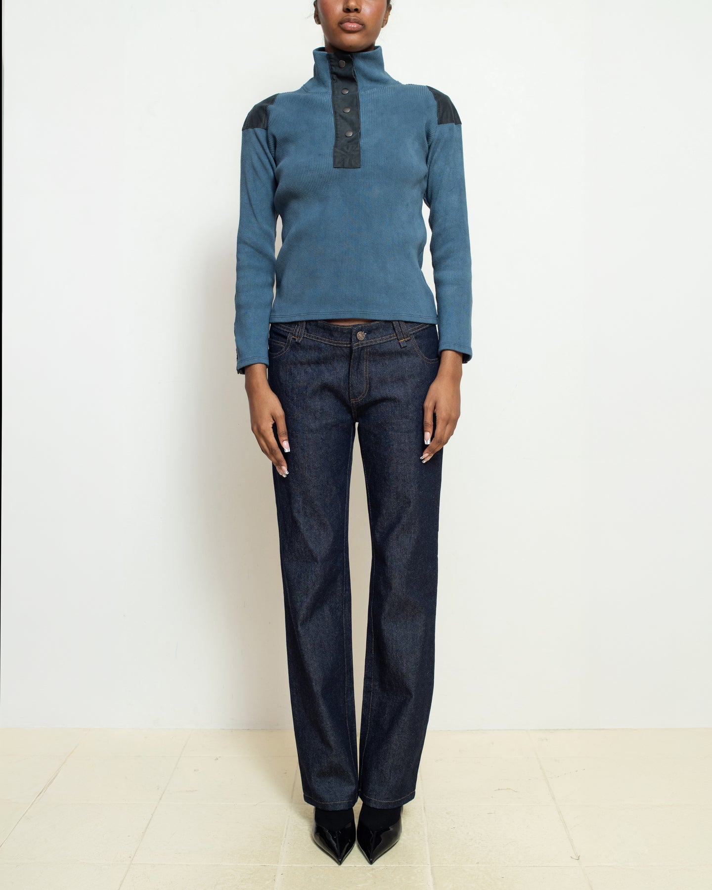 Grey Military BJD Sweater