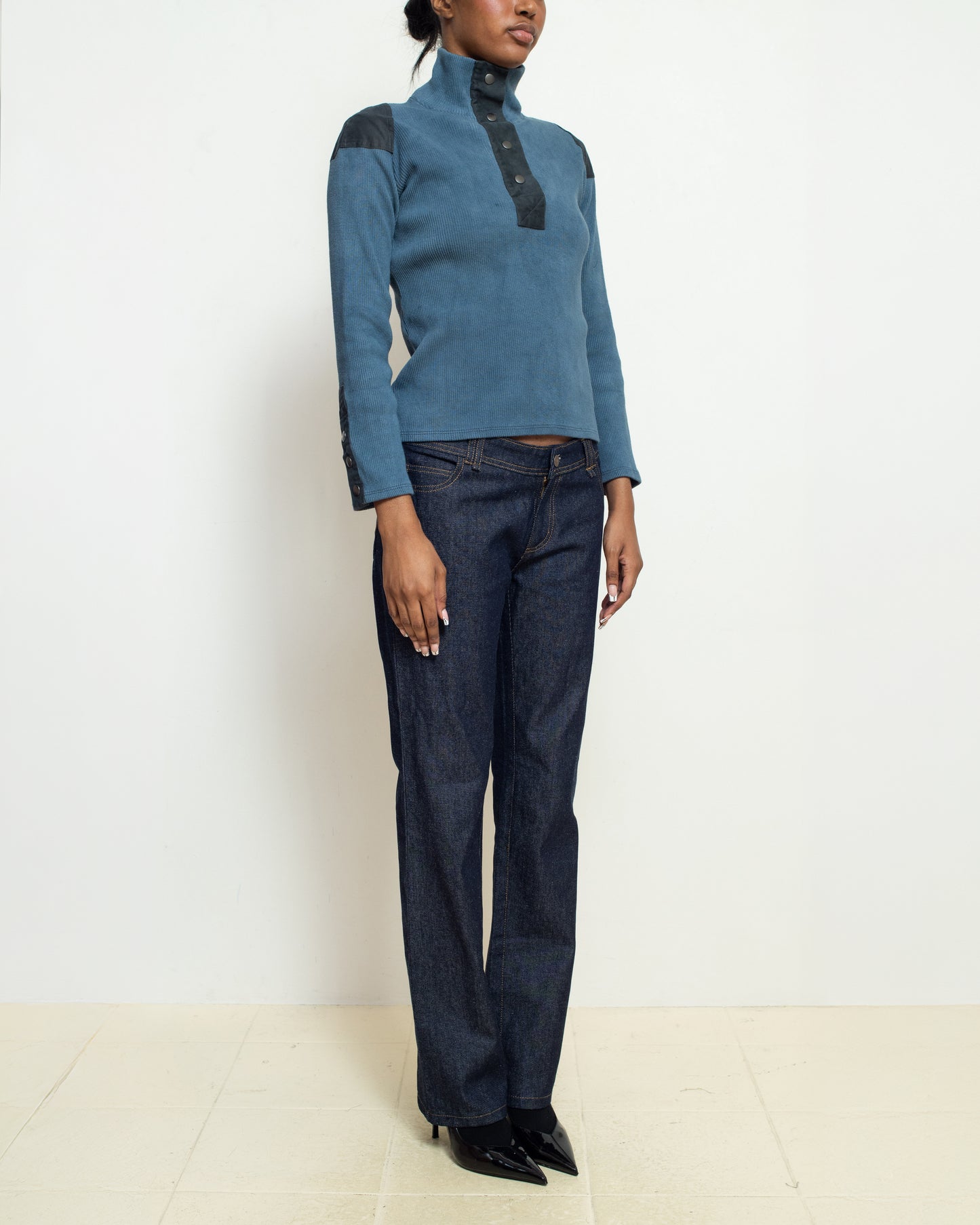 Grey Military BJD Sweater