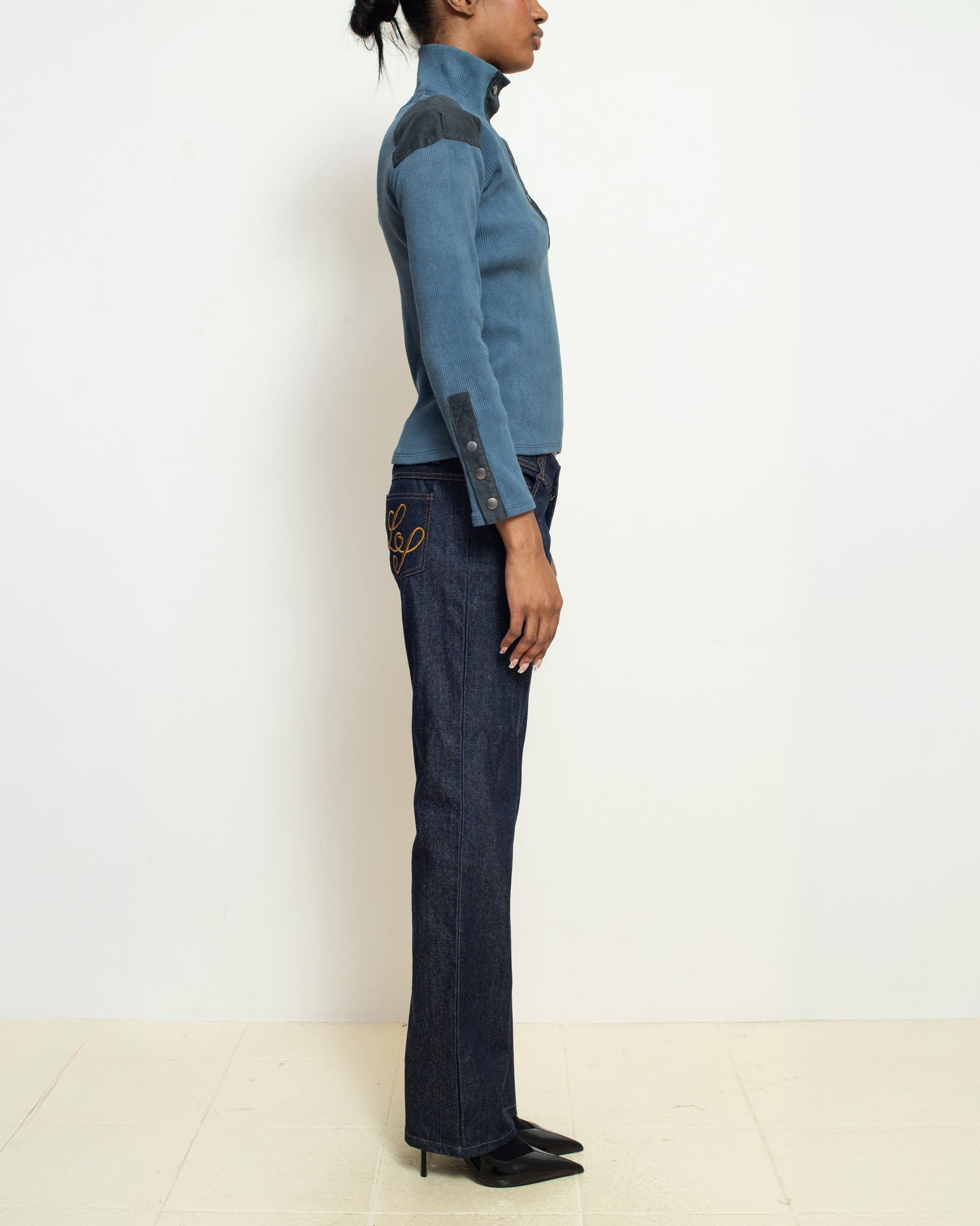 Grey Military BJD Sweater