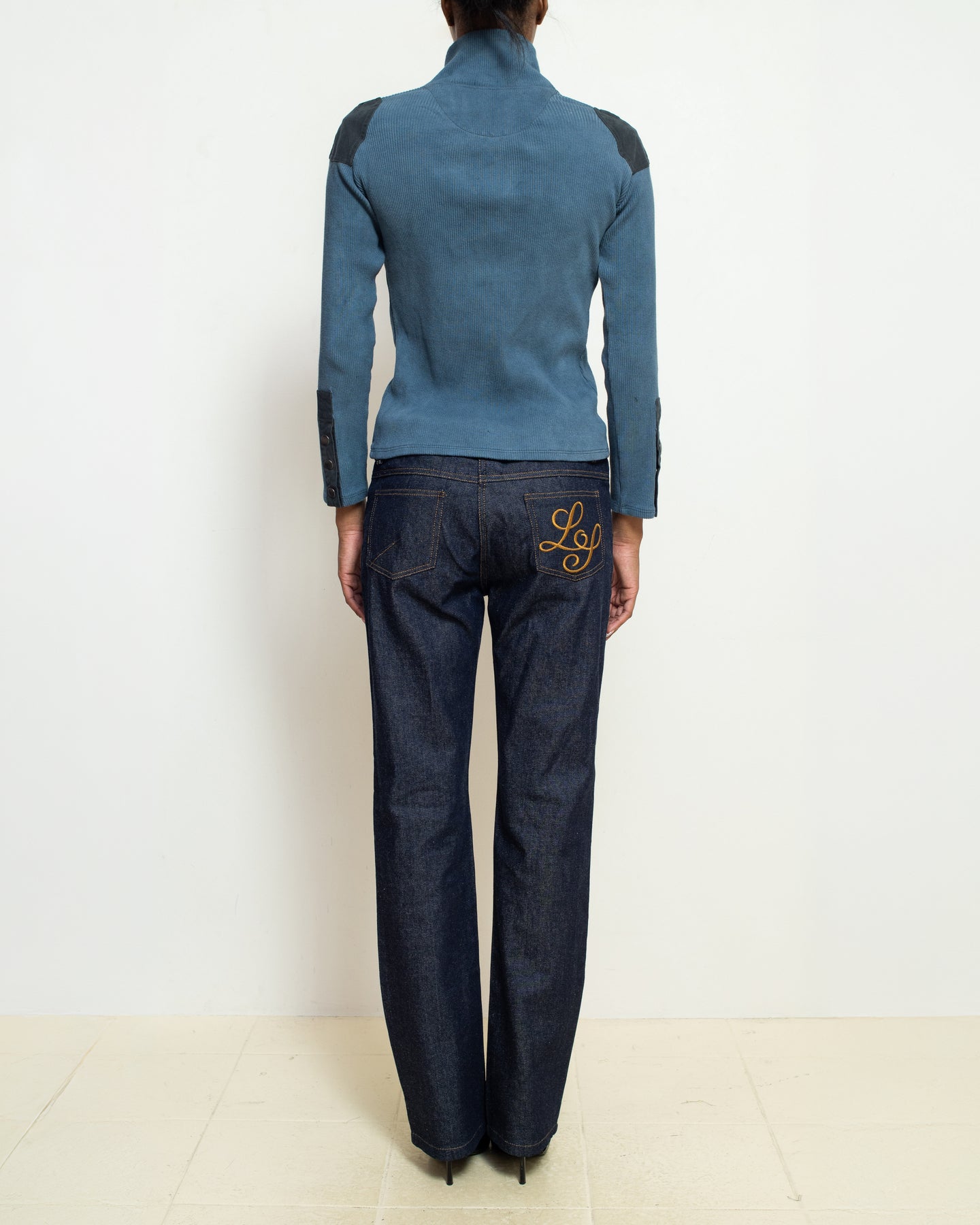 Grey Military BJD Sweater