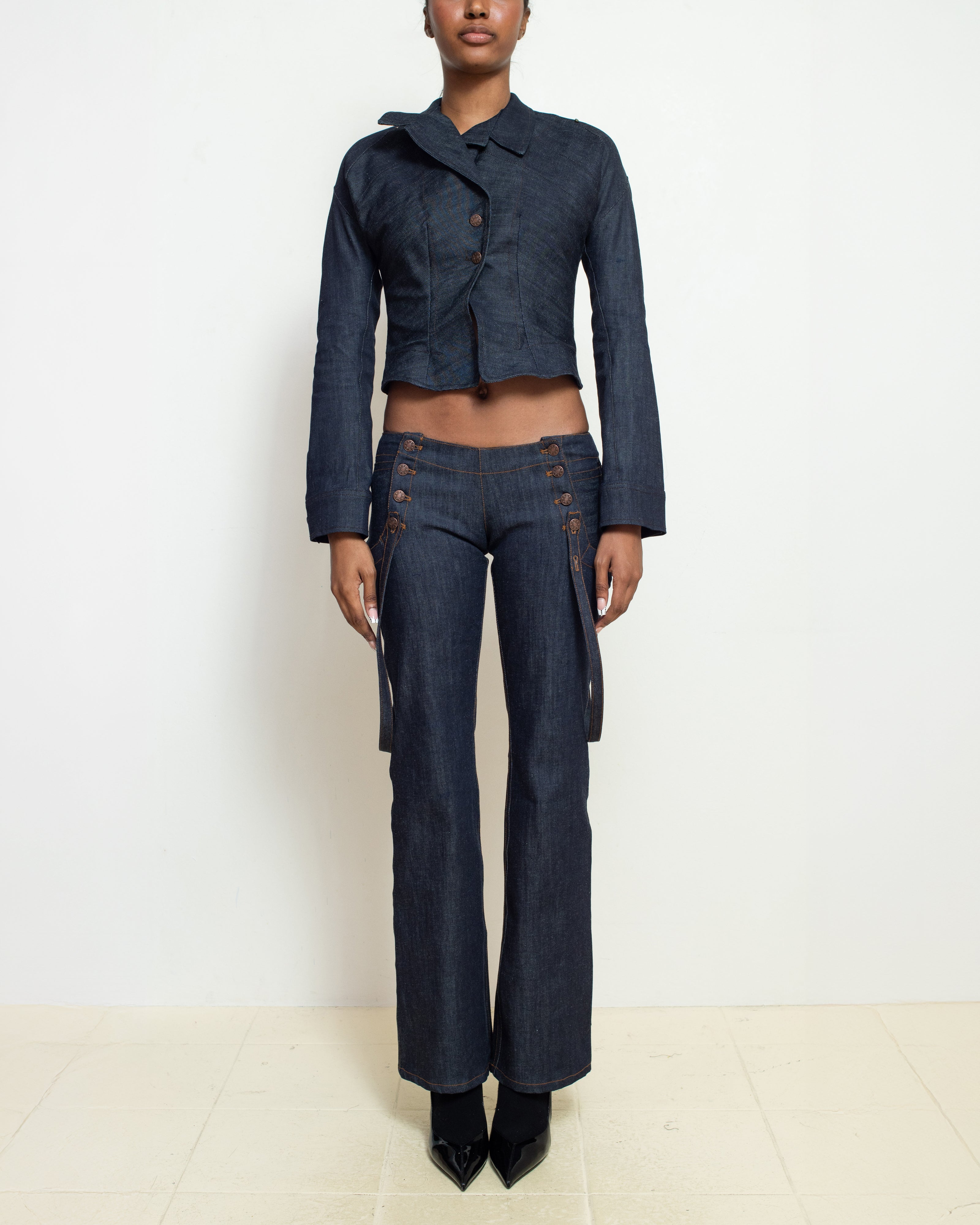 Darted Denim Jacket