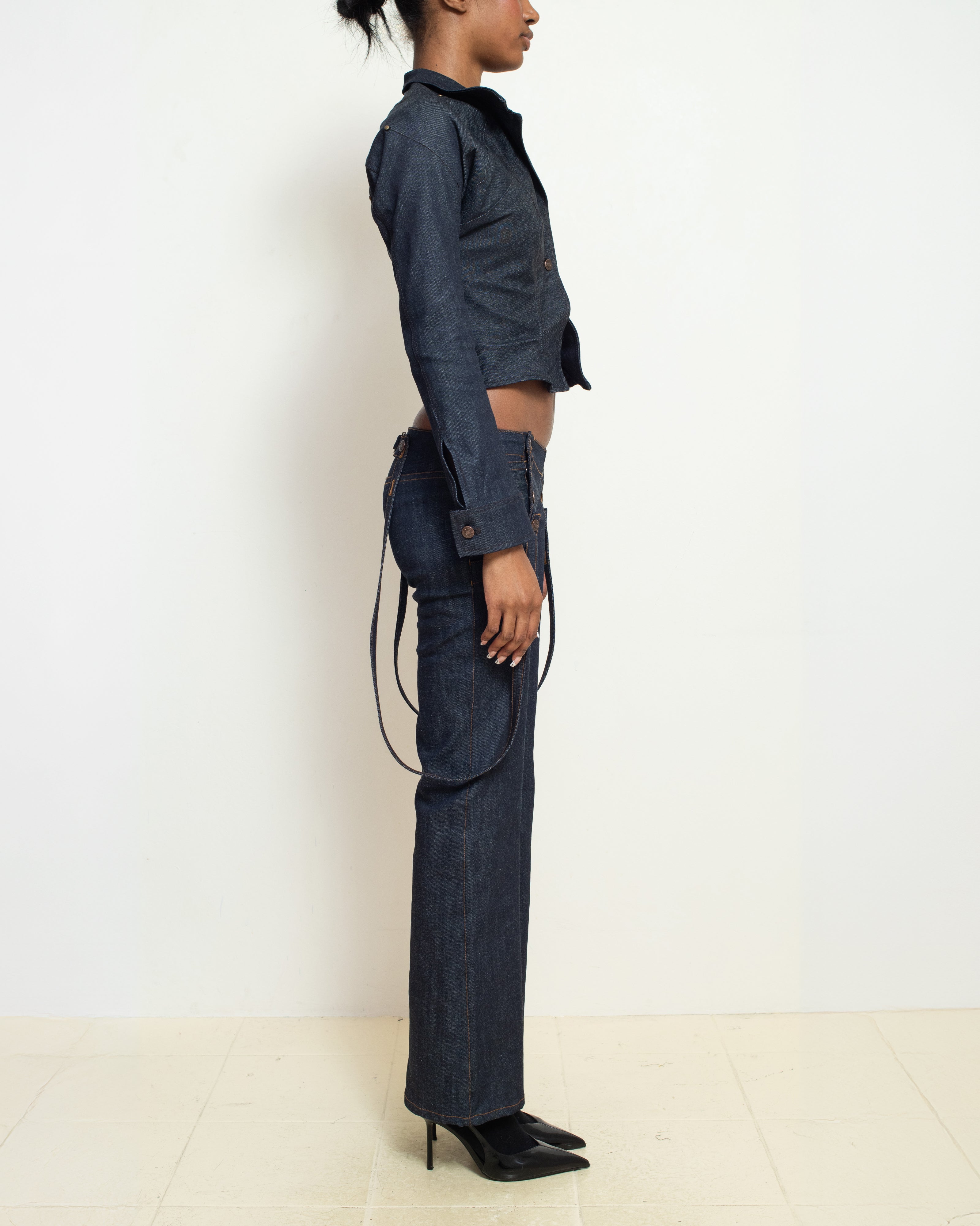 Darted Denim Jacket