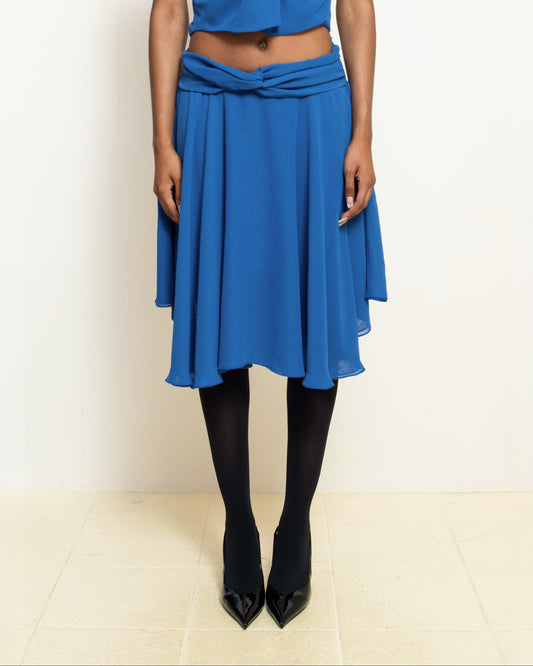 Blue Zanne Skirt