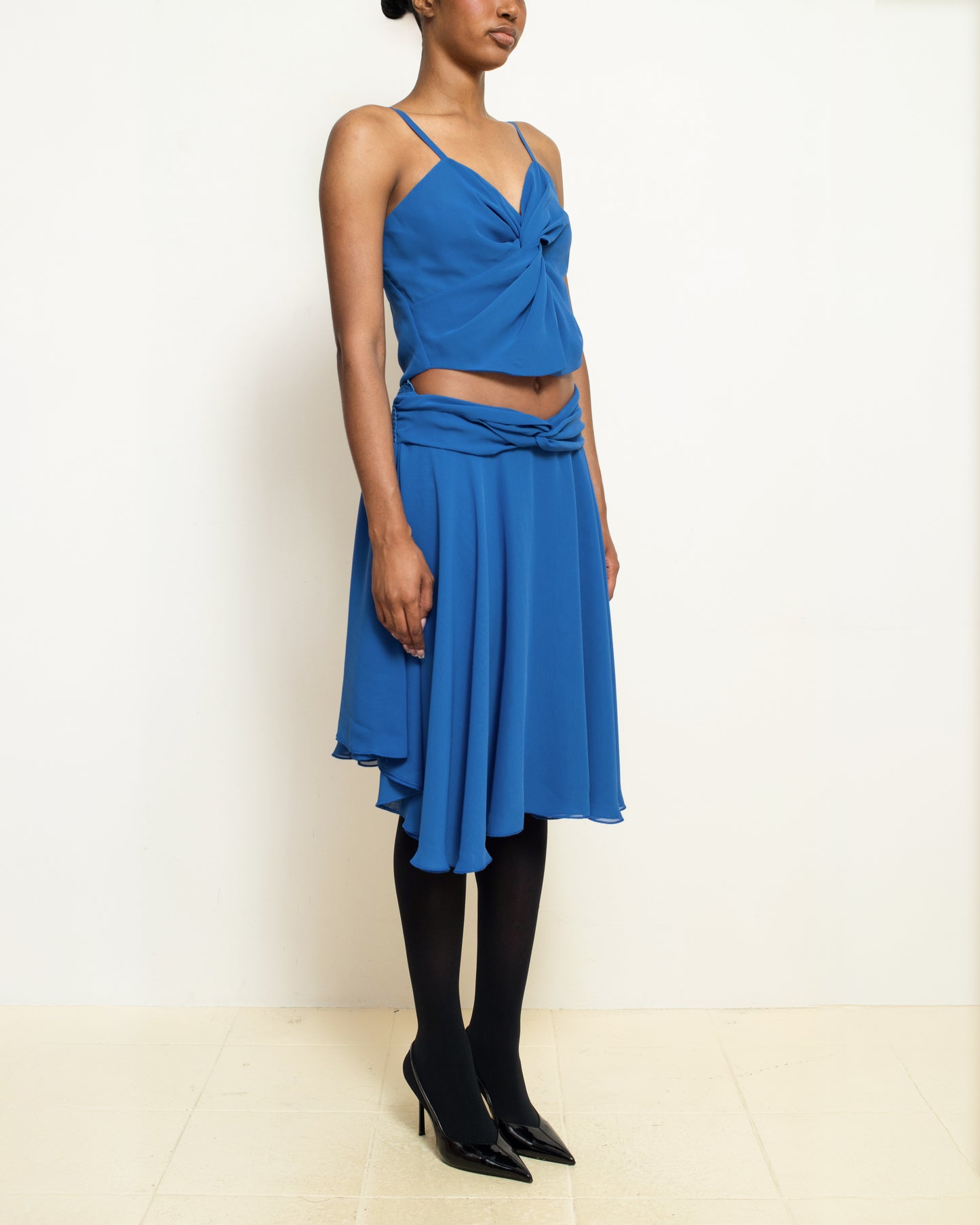 Blue Zanne Skirt