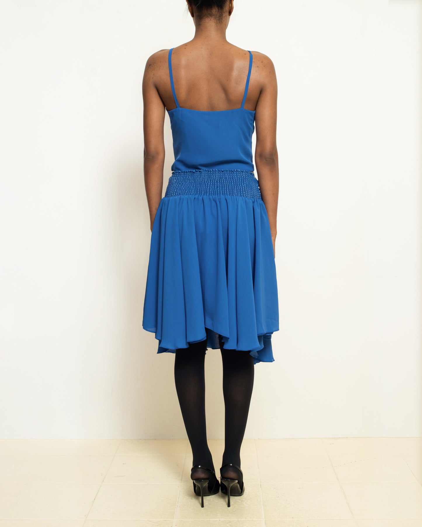Blue Zanne Skirt