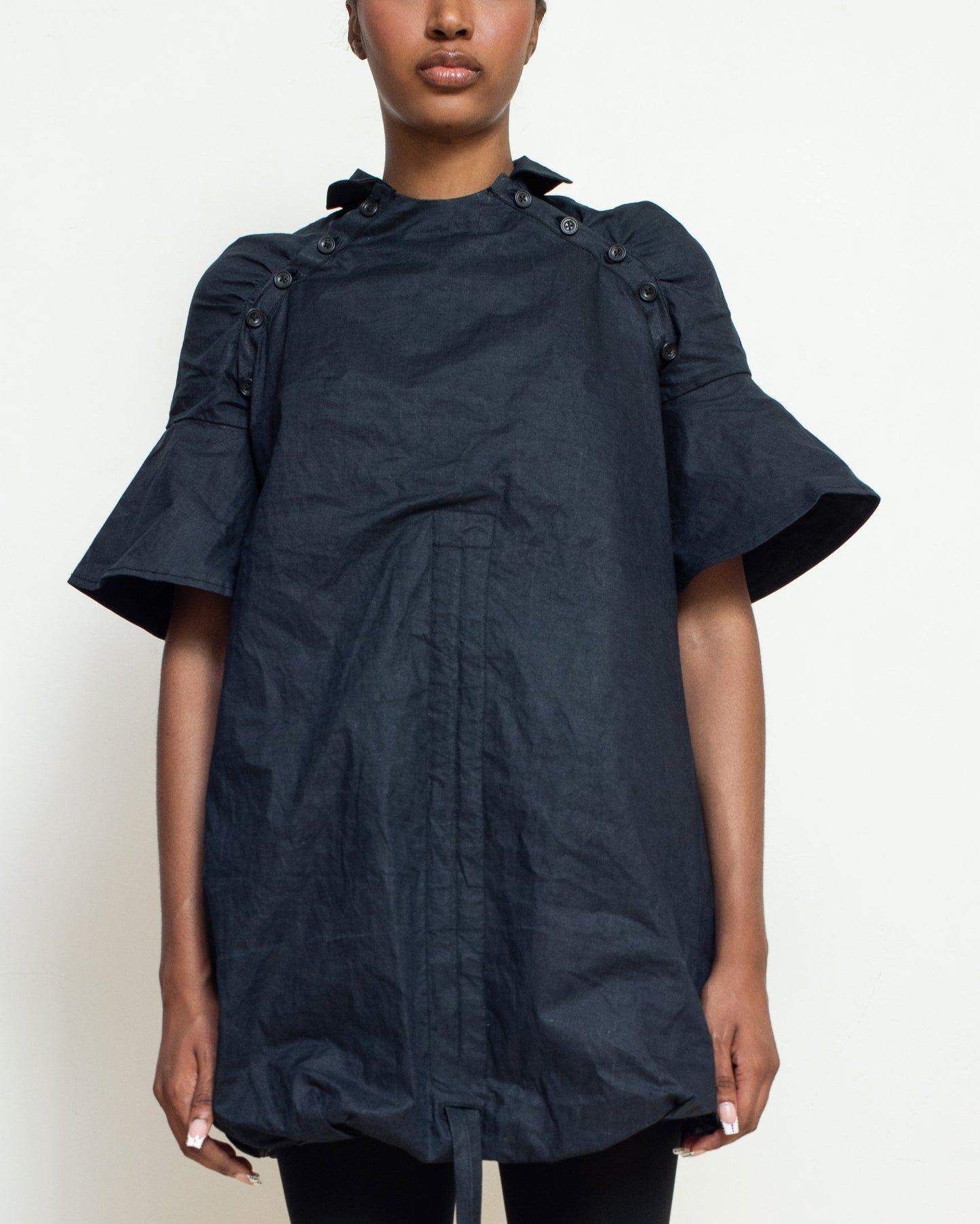 Waterproof Raglan Puff Dress