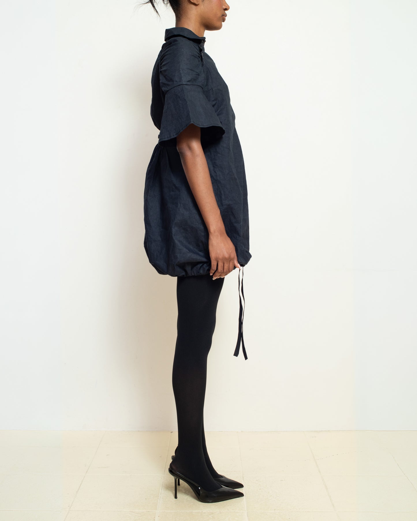 Waterproof Raglan Puff Dress