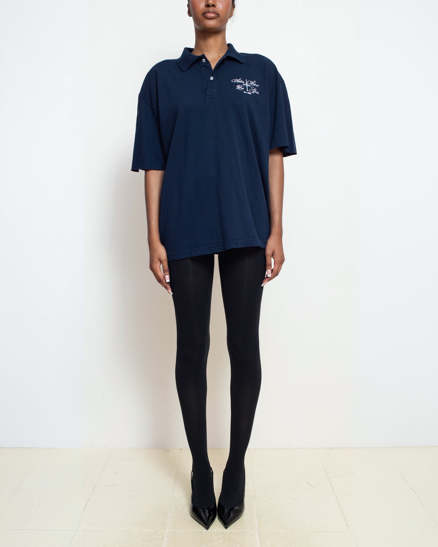 Short Sleeve Polo Dress