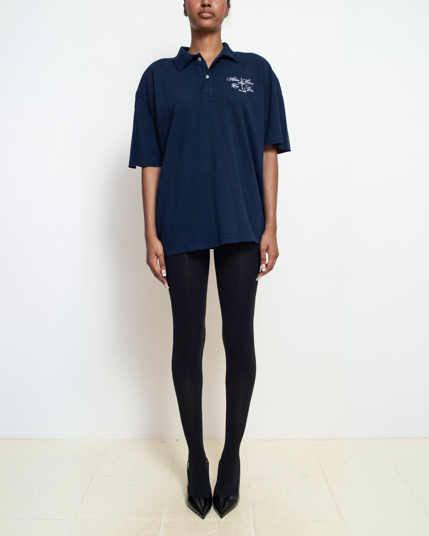 Short Sleeve Polo Dress