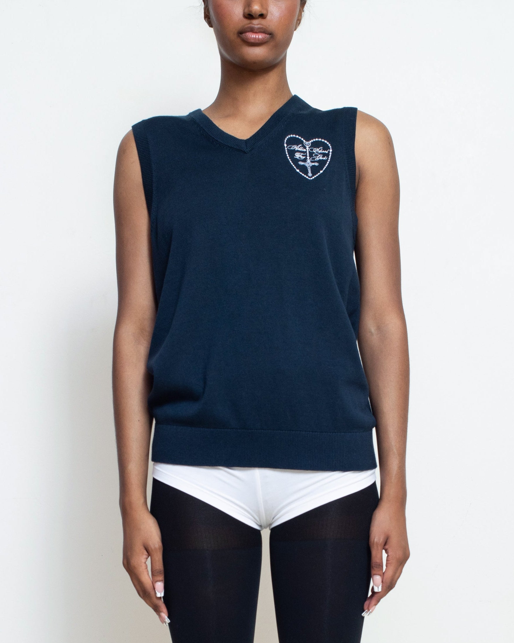 Uniform Heart Sweater Vest