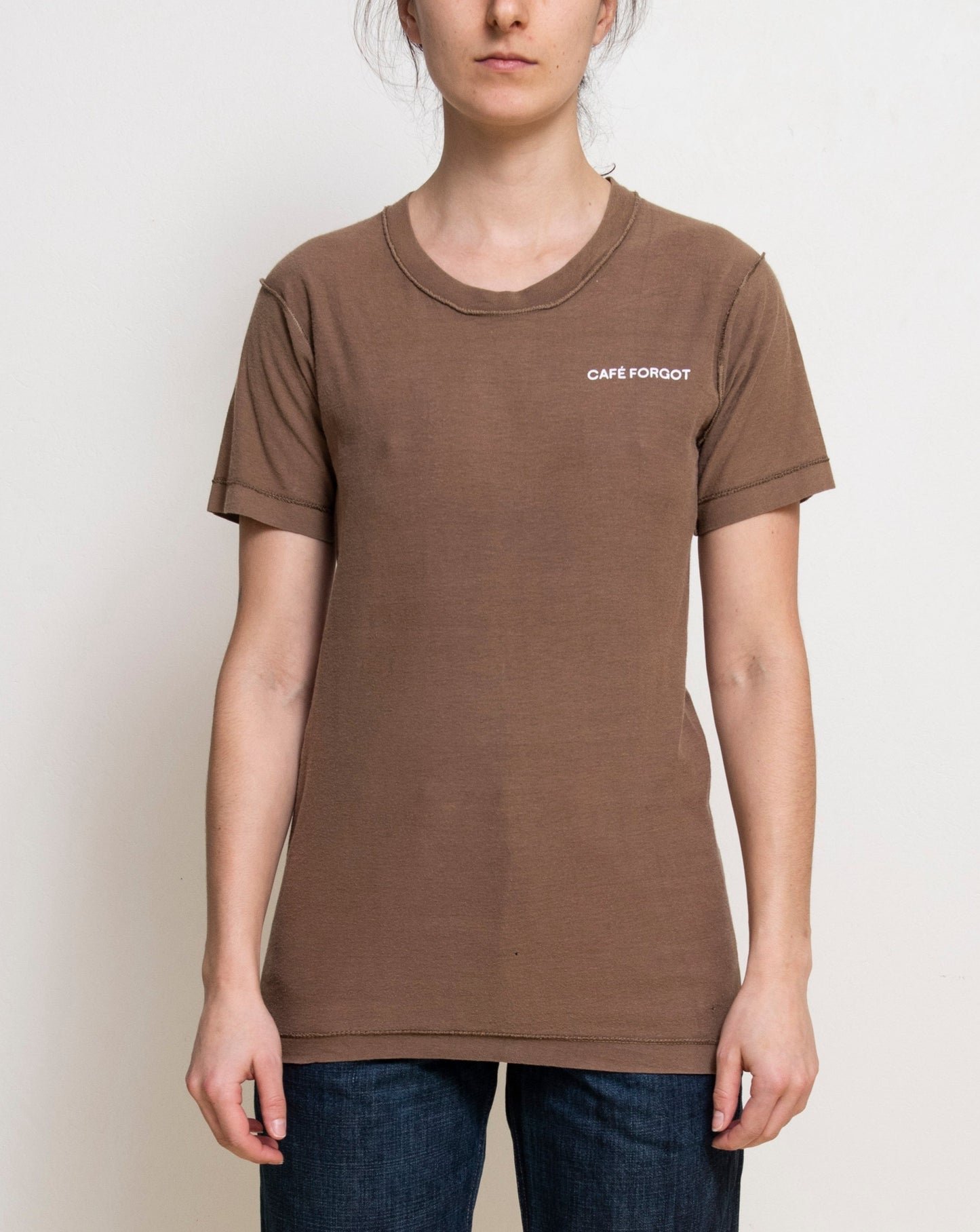 Café Forgot - CF T-shirt Brown