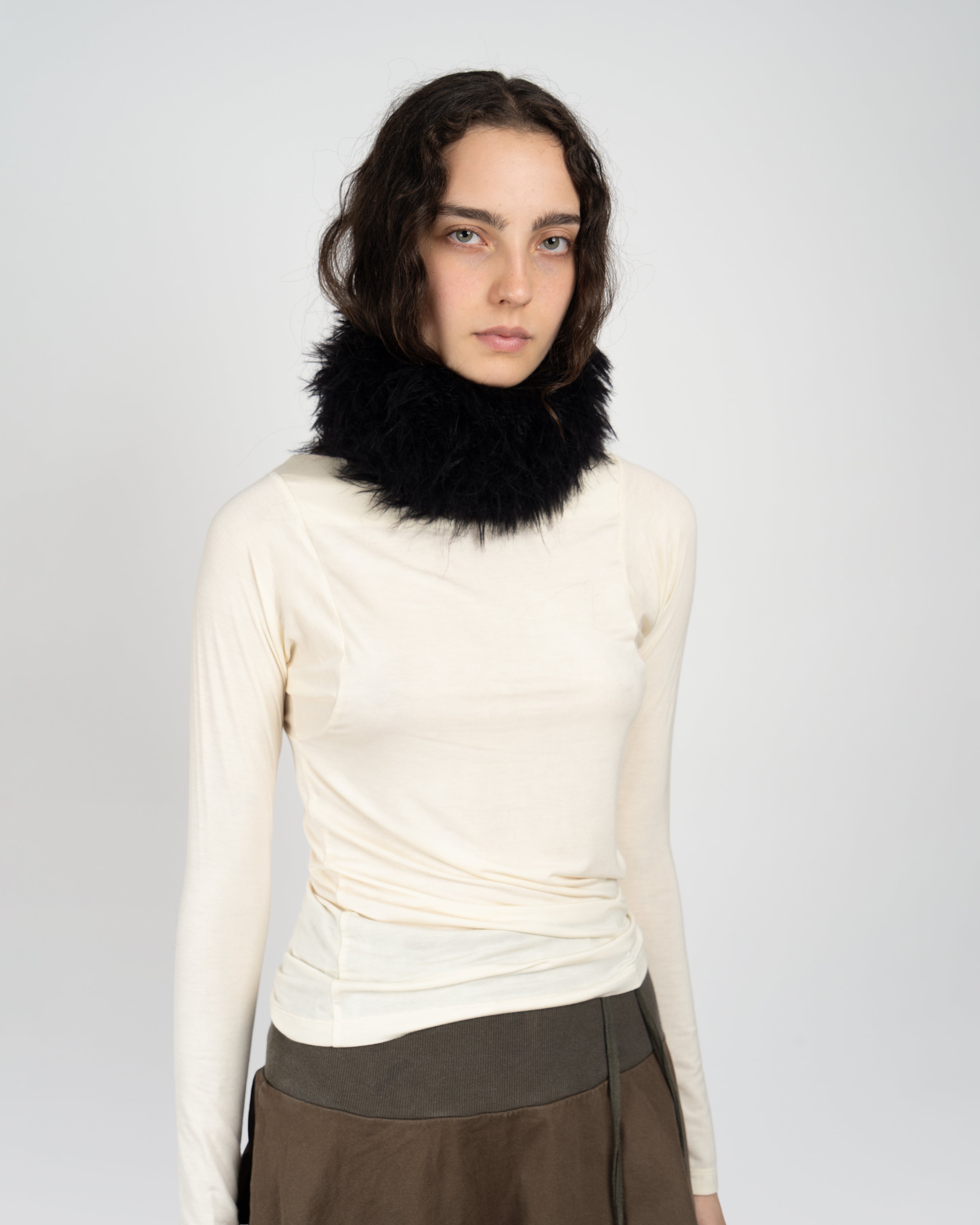 Black Oubli Scarf