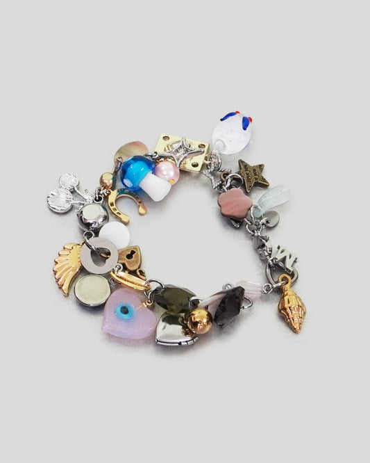 Love Locket Tiny Charm Bracelet