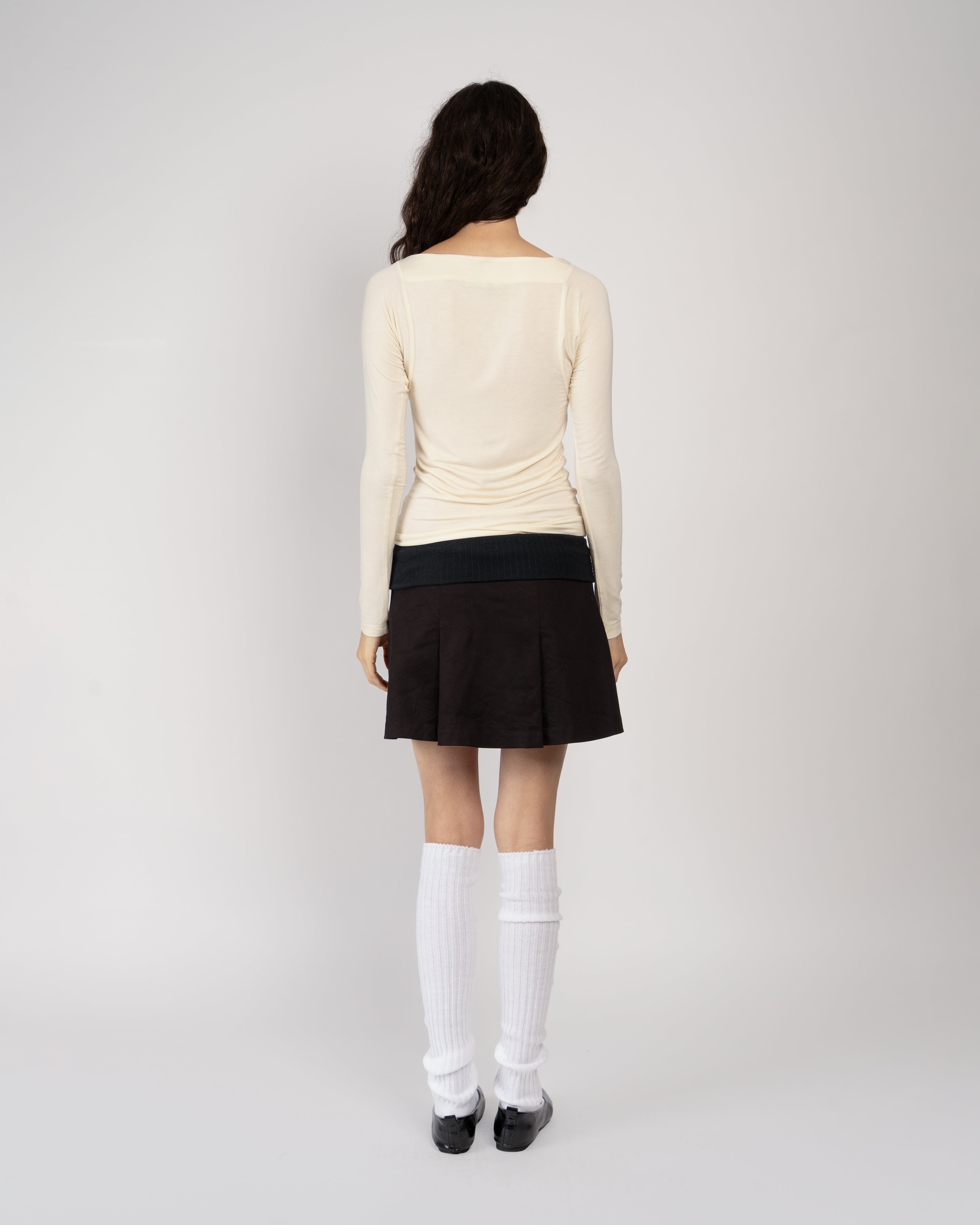 Black New Love Skirt