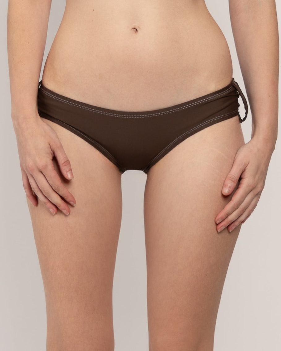 Bandera Bikini Bottoms in Brown