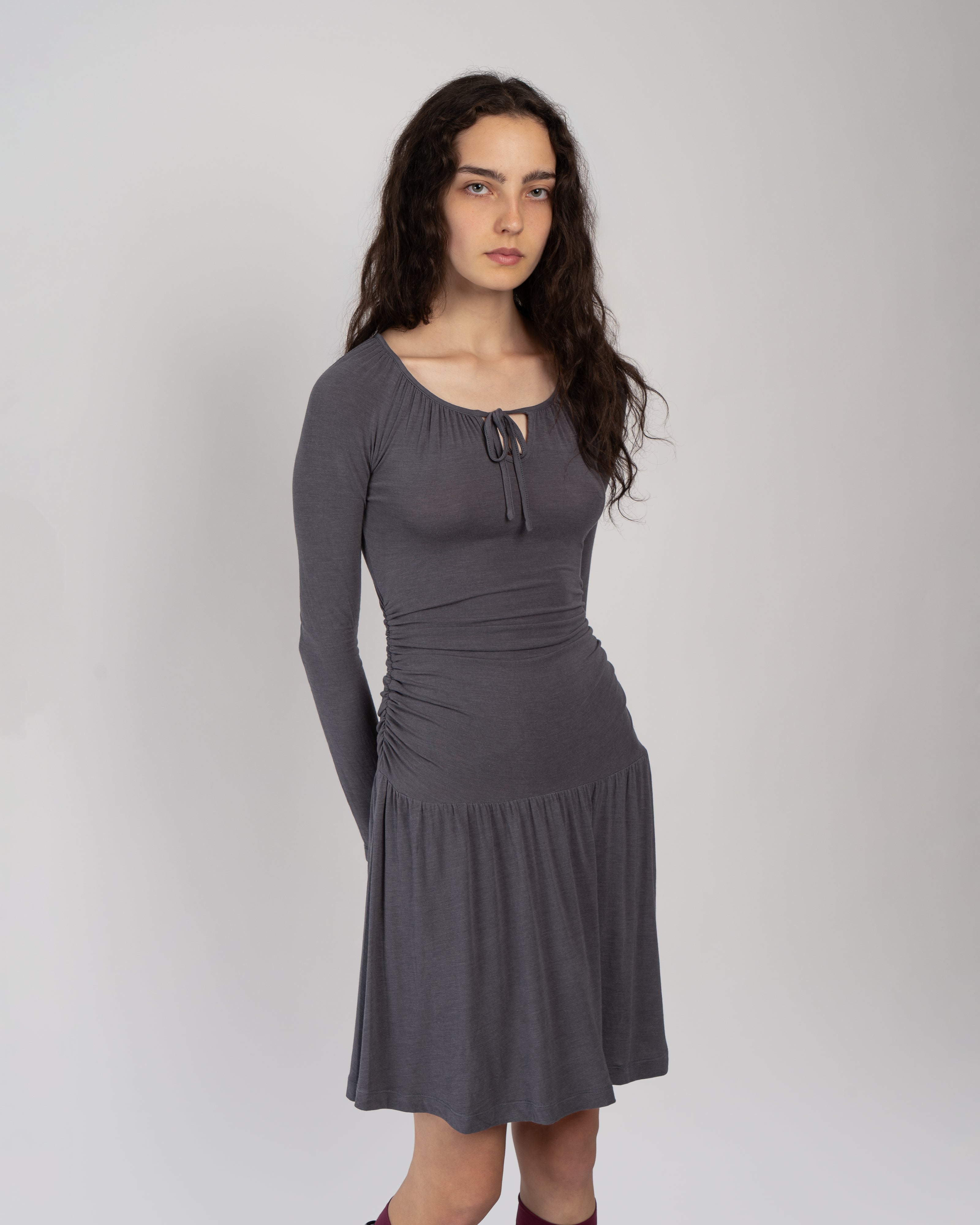 Gray Violetta Dress