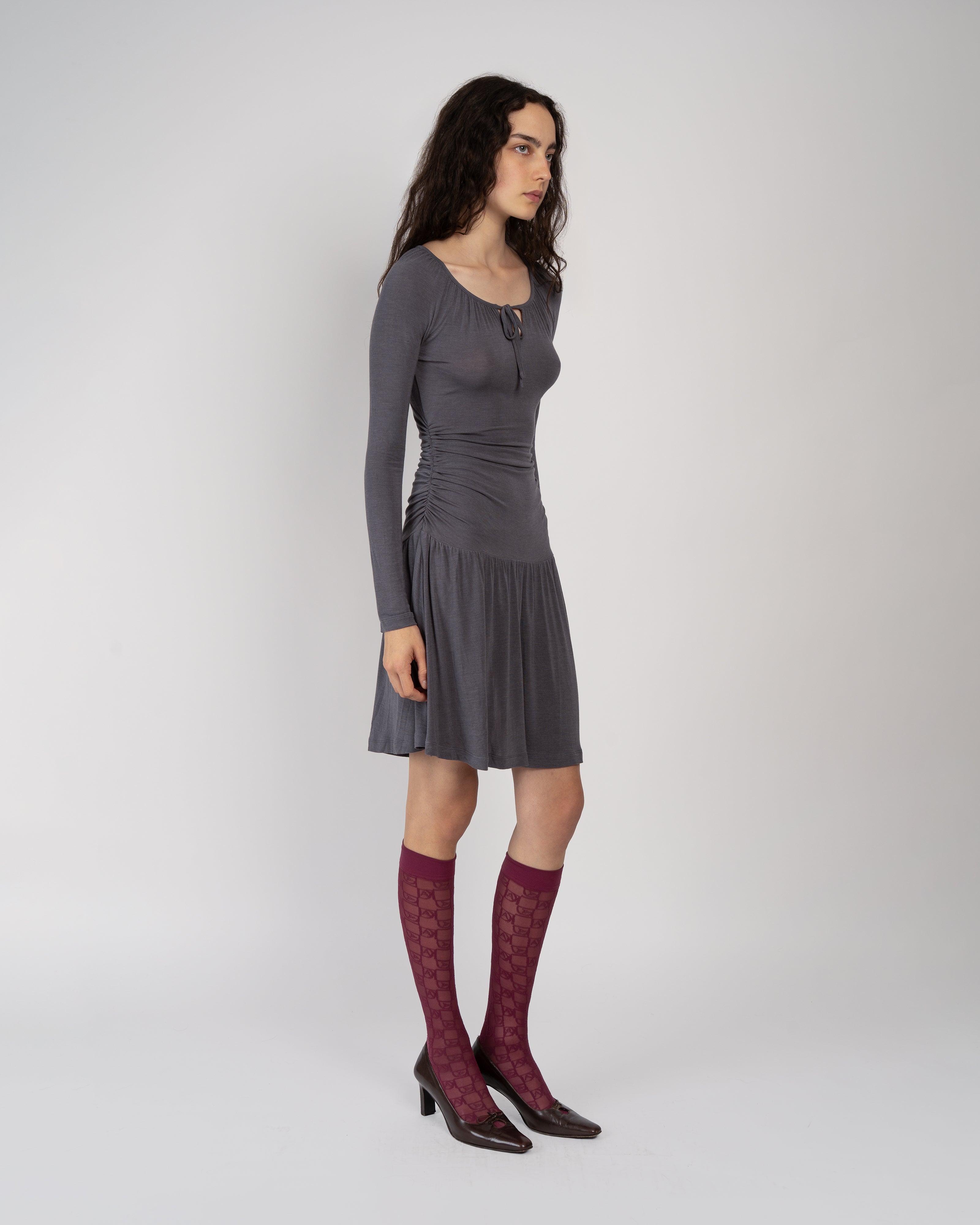 Gray Violetta Dress