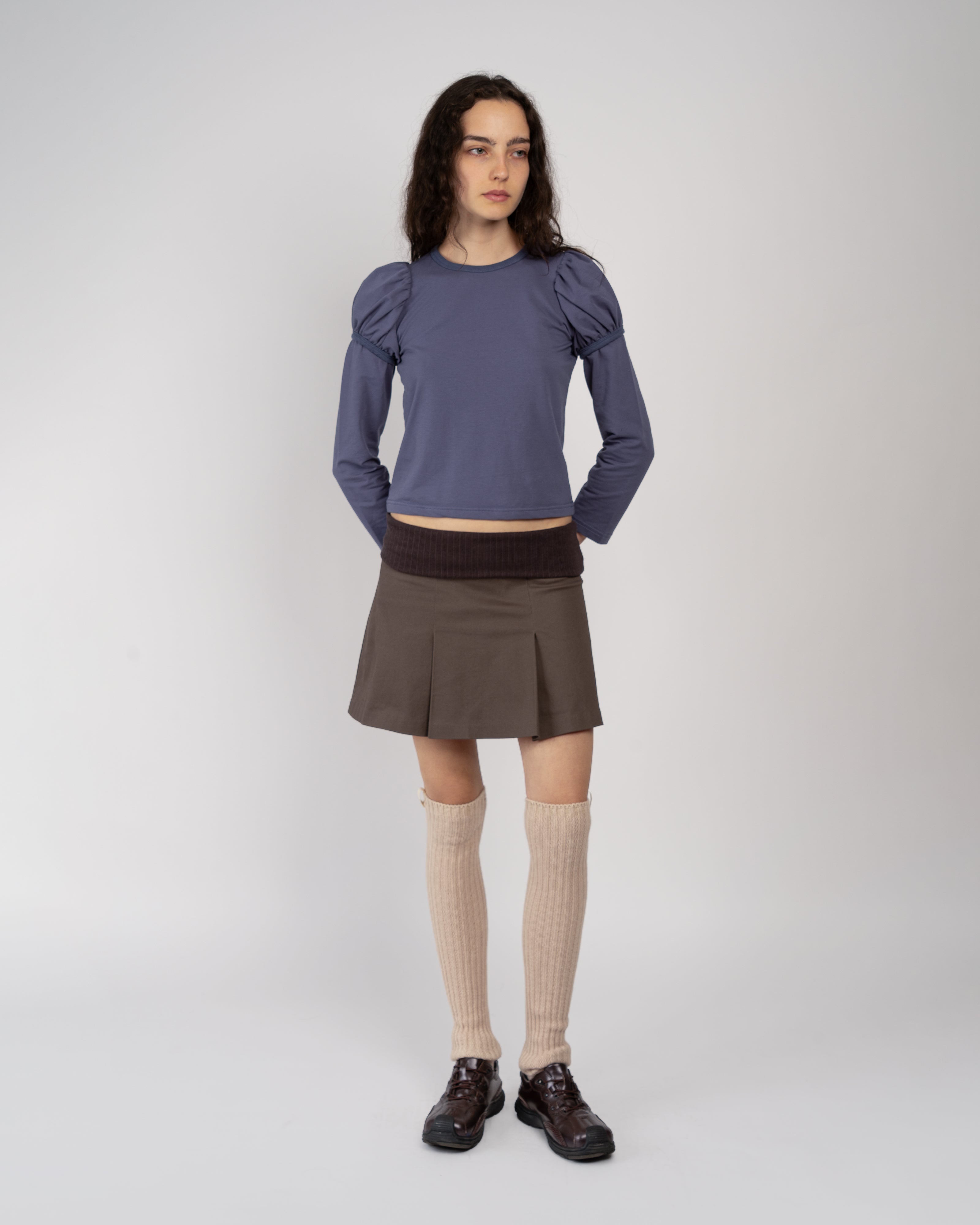 Charcoal New Love Skirt
